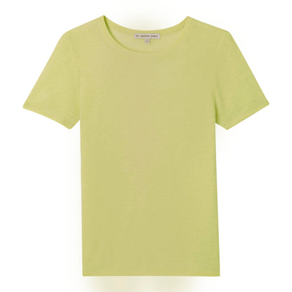 Calfornia Cashmere Short Sleeve Crew