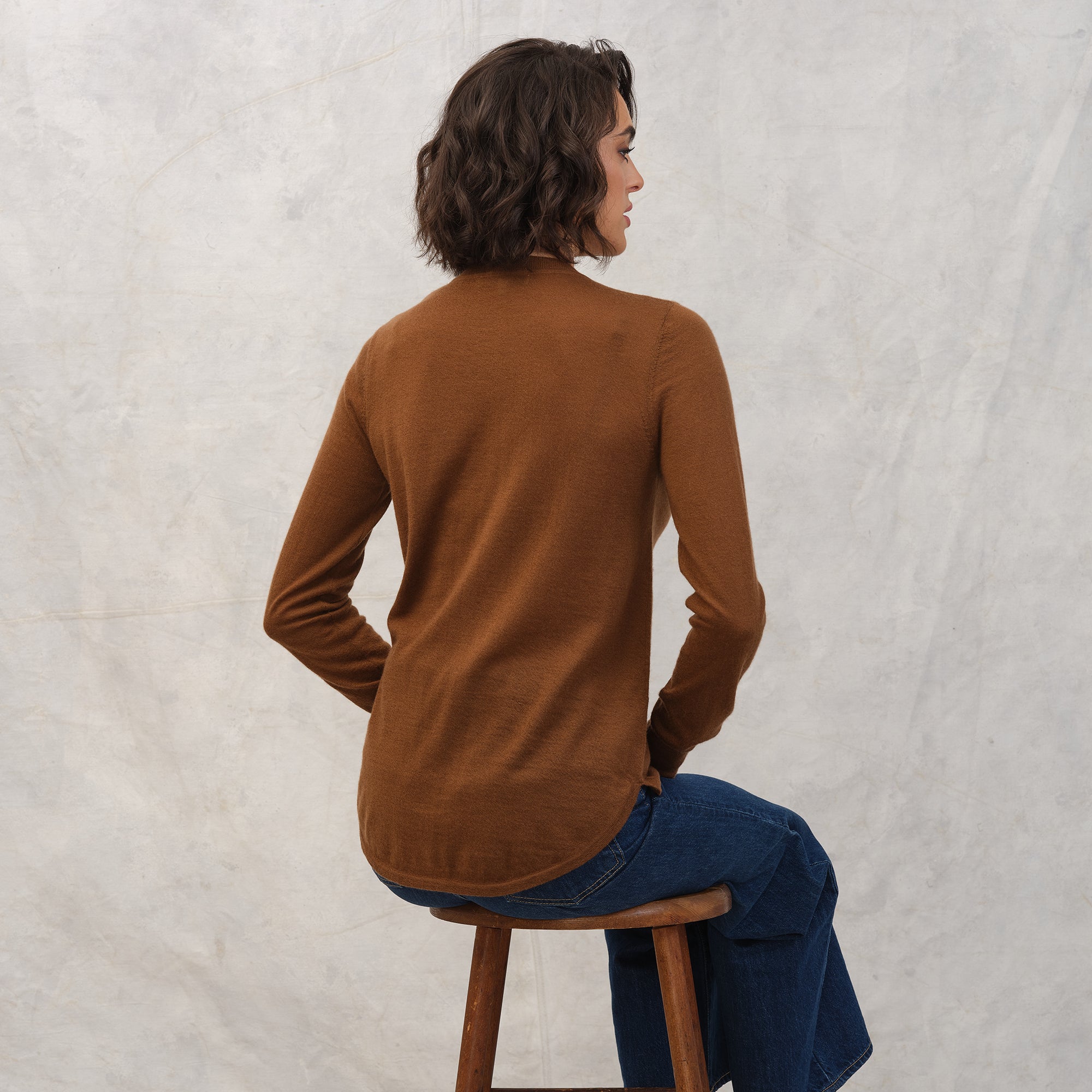 Shirttail 2024 cashmere sweater