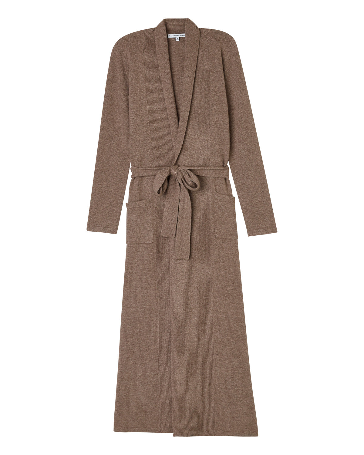 long cashmere dressing gown Women's Lorien Cashmere Dressing Gown White