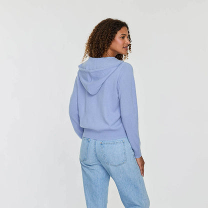 SOLID ZIP HOODIE
