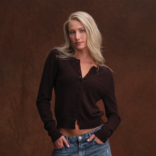 BUTTON UP CARDIGAN  