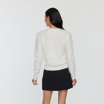 BRUSHED BUTTON UP CARDIGAN