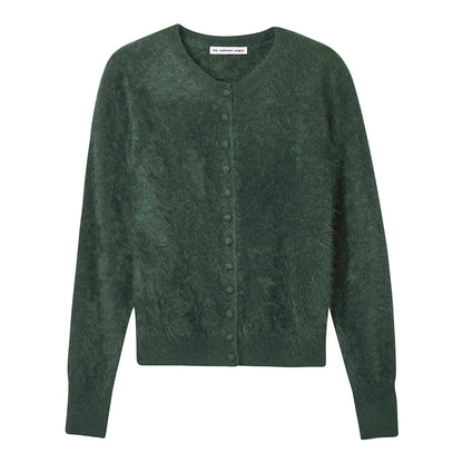 BRUSHED BUTTON UP CARDIGAN