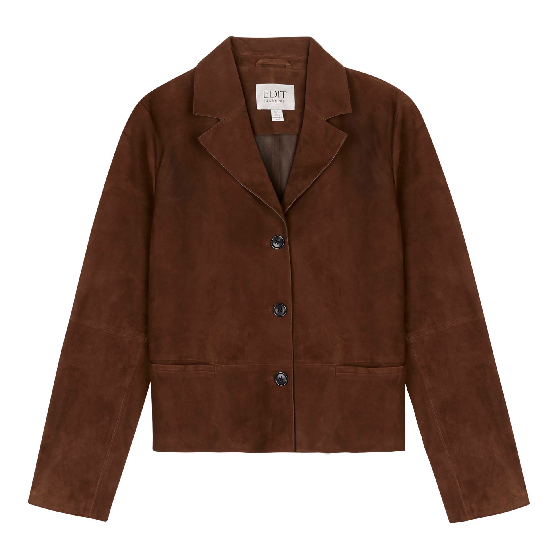 SUEDE BLAZER JACKET