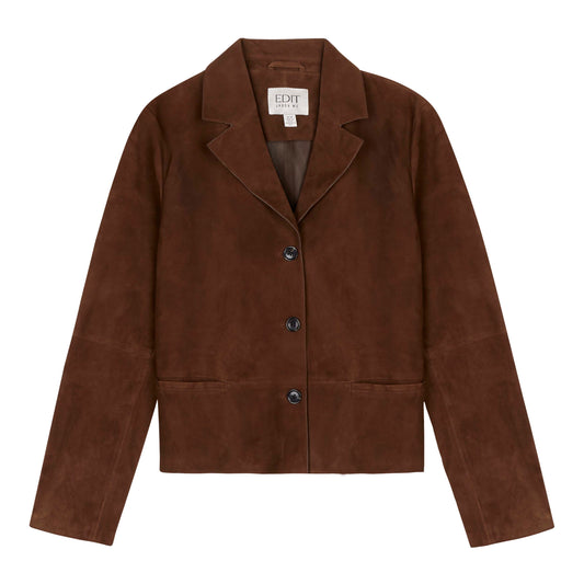 SUEDE BLAZER JACKET  
