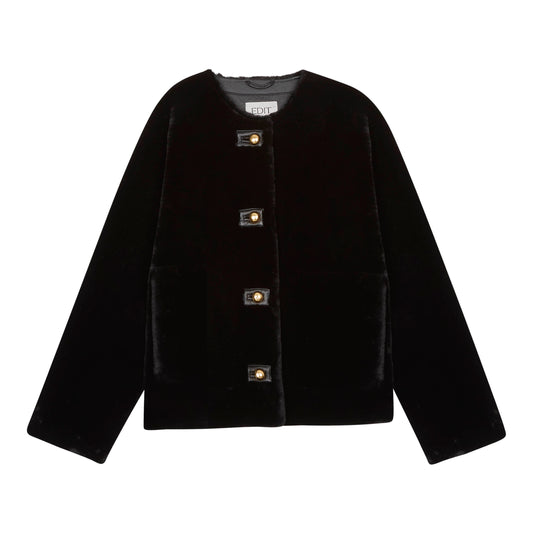 FAUX FUR LADY JACKET  