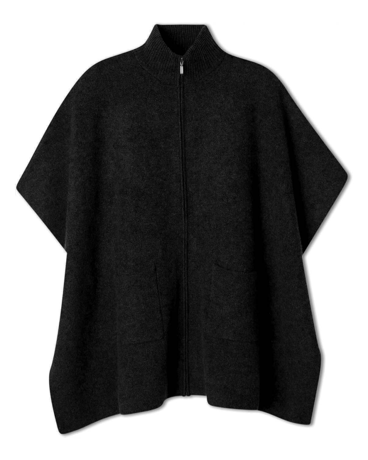 Full Zip Poncho