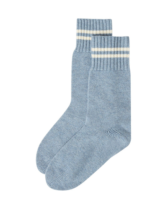 Tipped Stripe Sock  