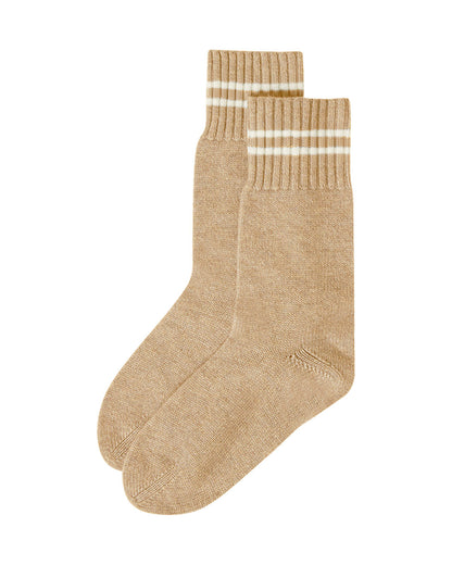 Tipped Stripe Sock