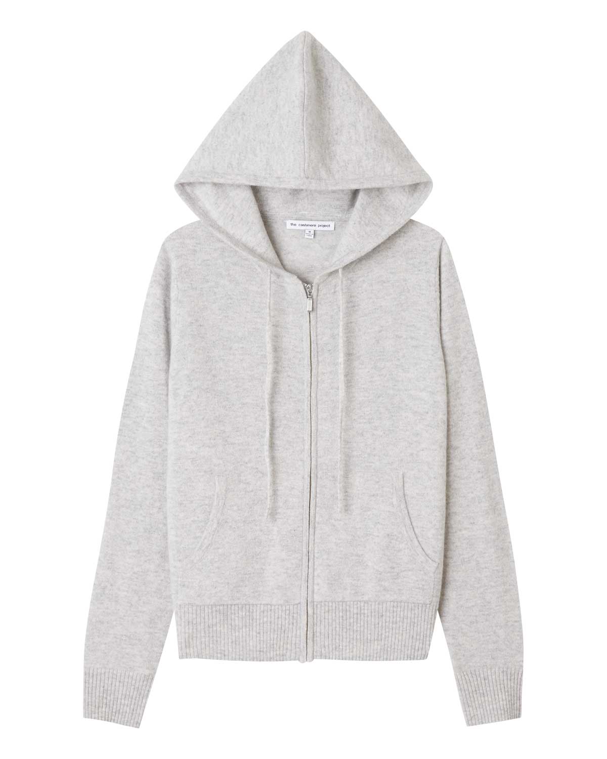 Solid Zip Cashmere Hoodie – The Cashmere Sale