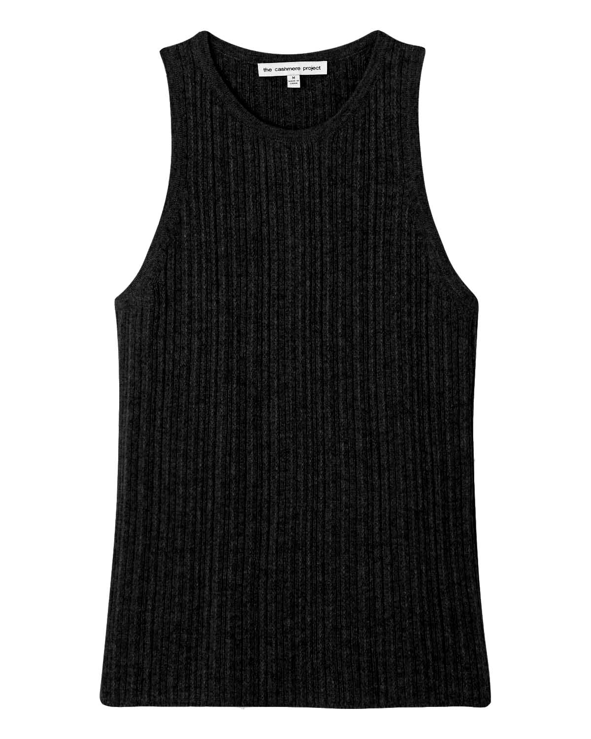 The Cashmere top Project 100% Cashmere Racerback Tank Top