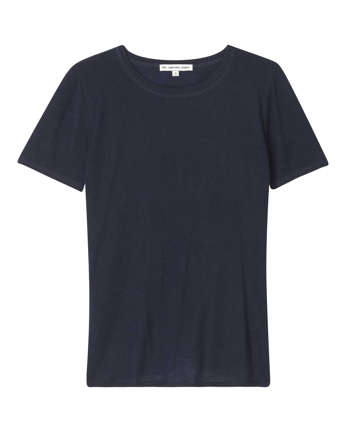 Calfornia Cashmere Short Sleeve Crew