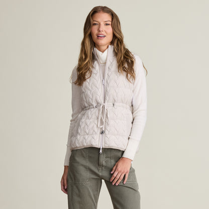 CINCH WAIST PUFFER VEST