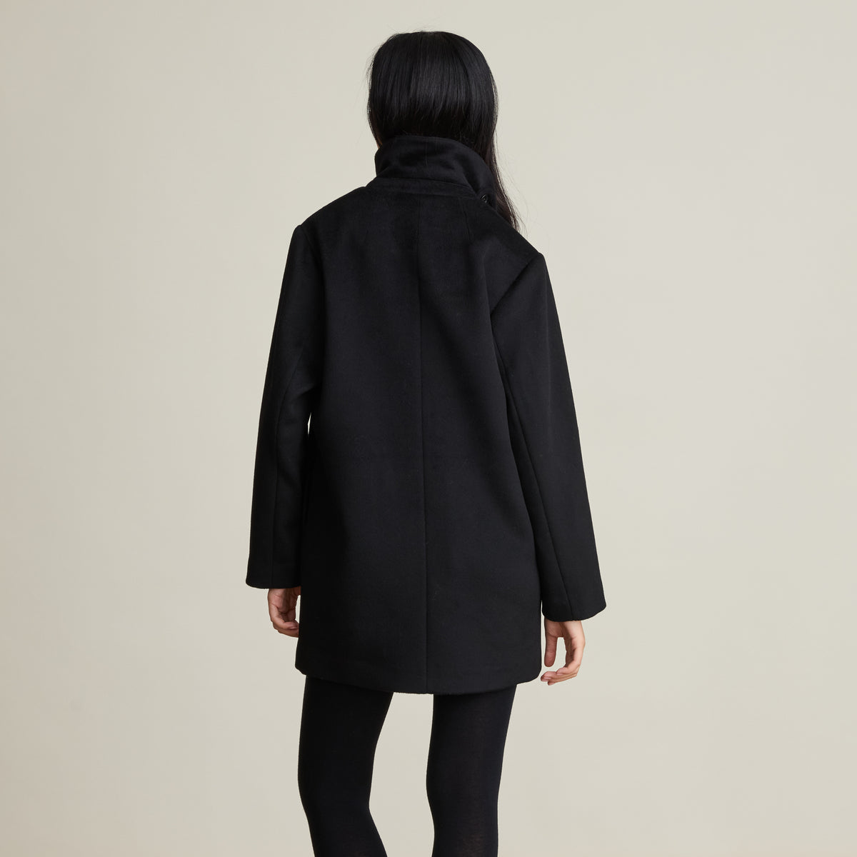 FUNNEL NECK CAR COAT