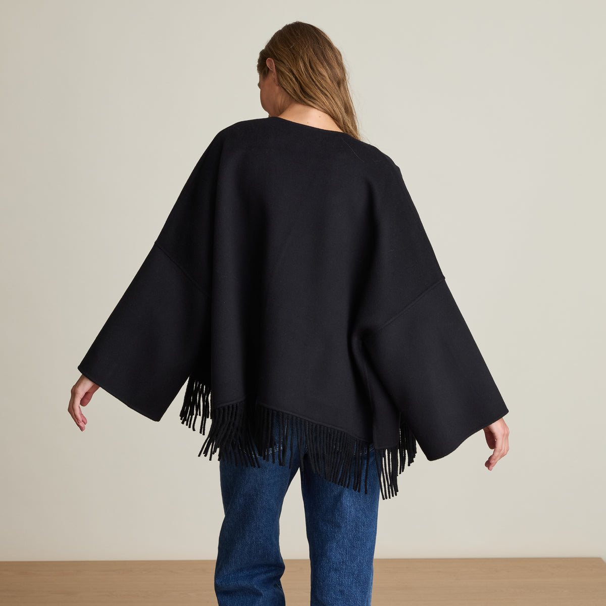 FRINGE WOVEN JACKET
