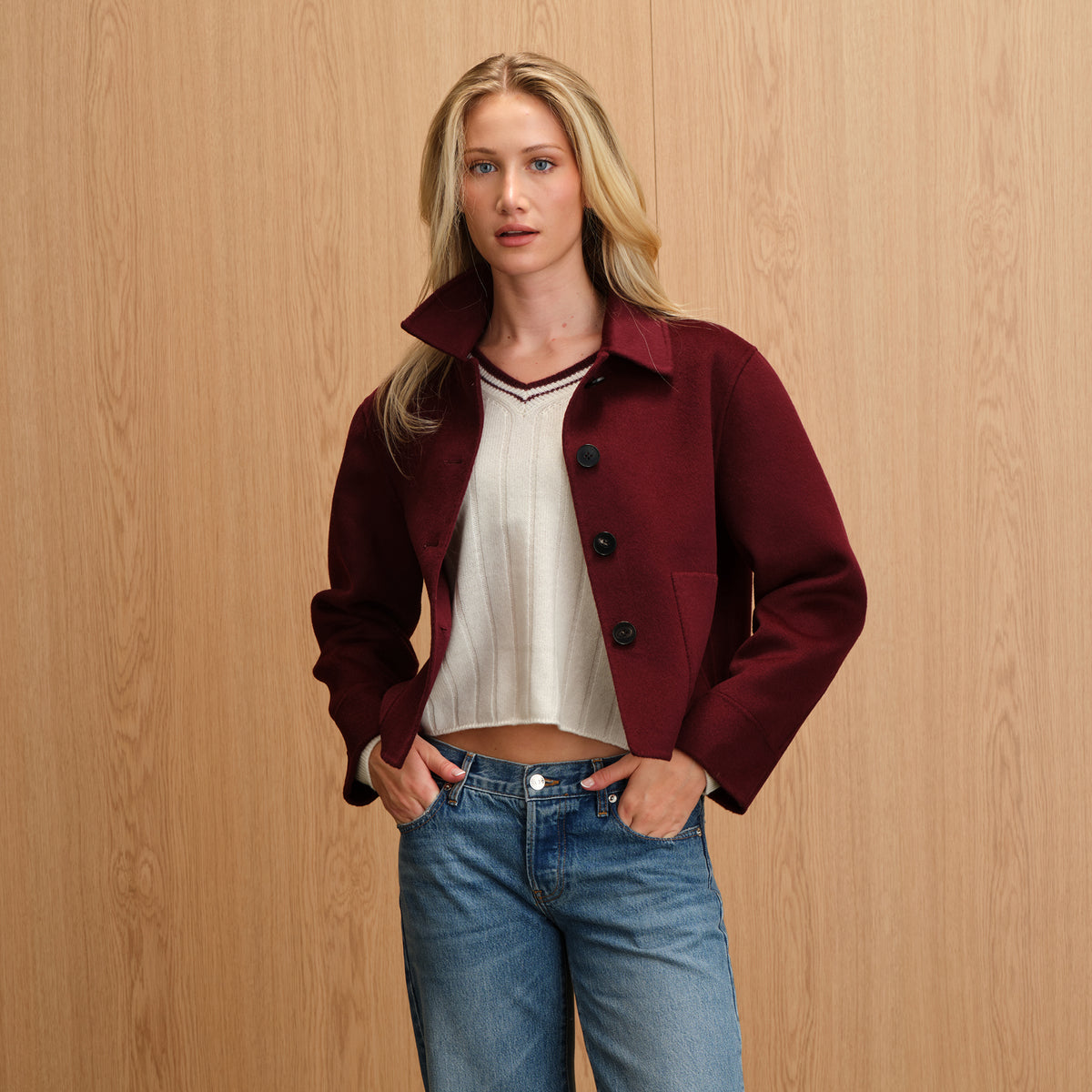 WOVEN CHORE JACKET