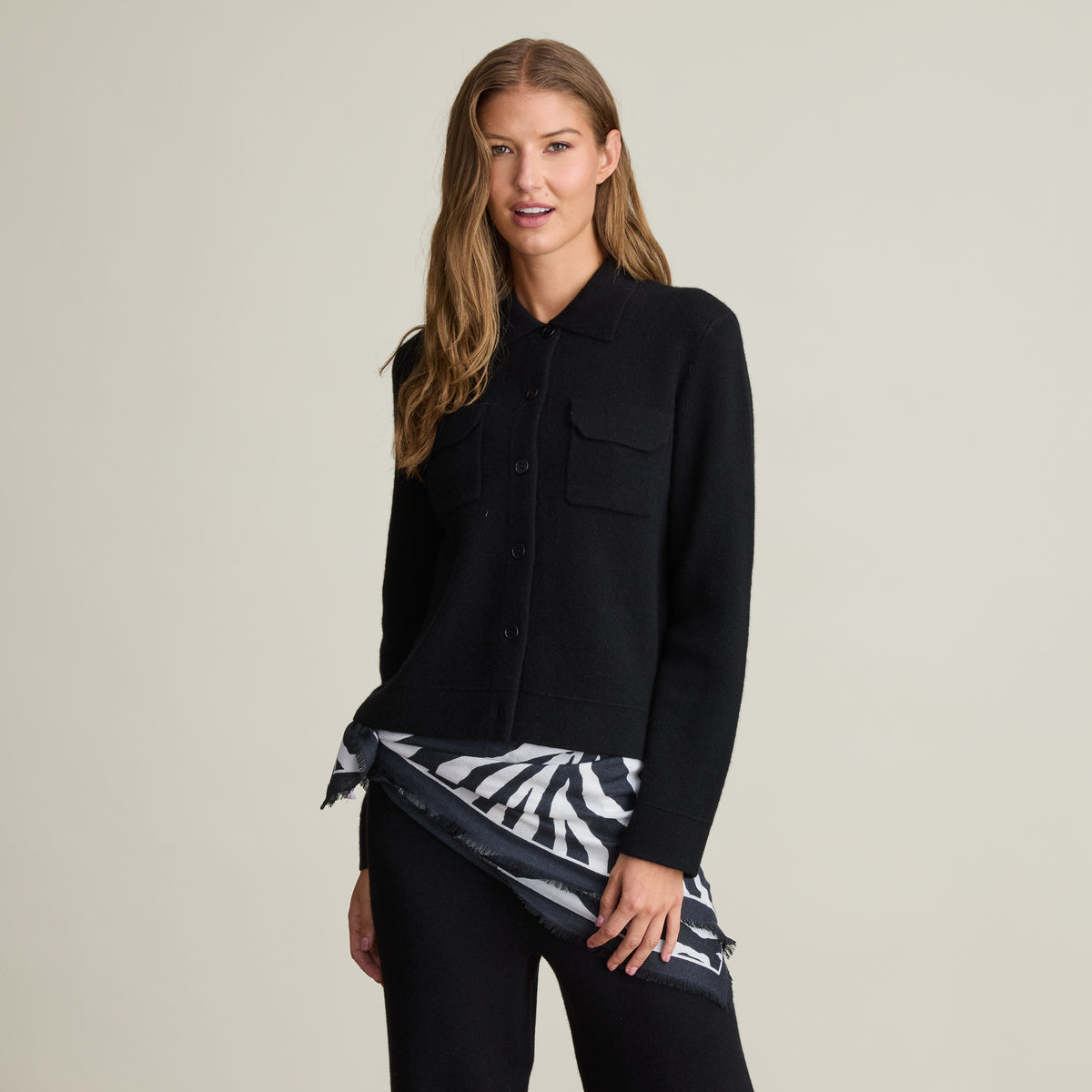 CASHMERE JEAN JACKET