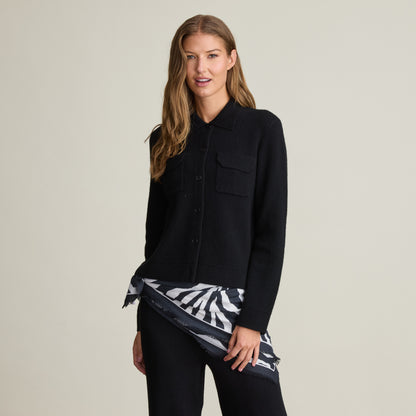 CASHMERE JEAN JACKET