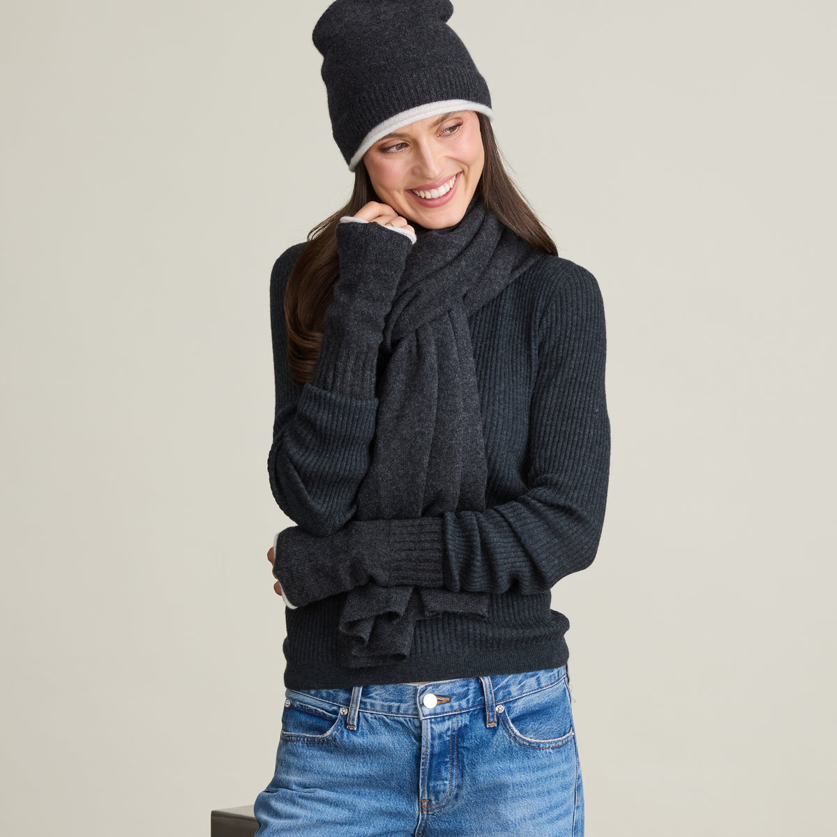 TIPPED LAYERED FNGRLSS GLOVE