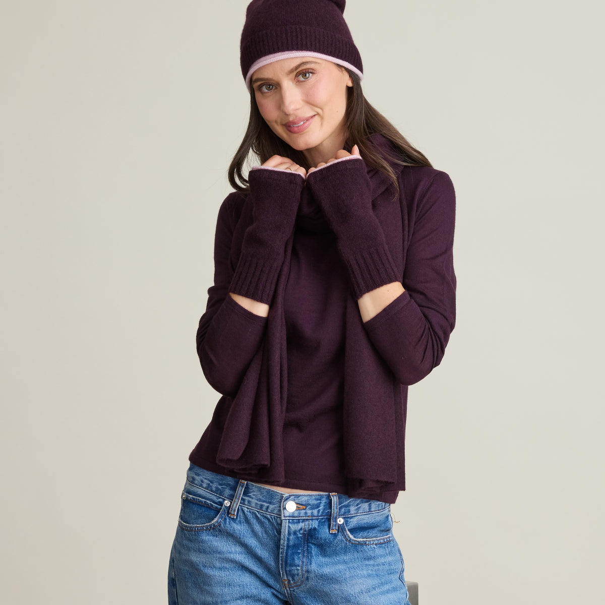 TIPPED LAYERED FNGRLSS GLOVE
