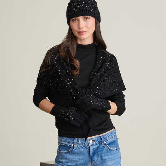RHINESTONE GLOVE  