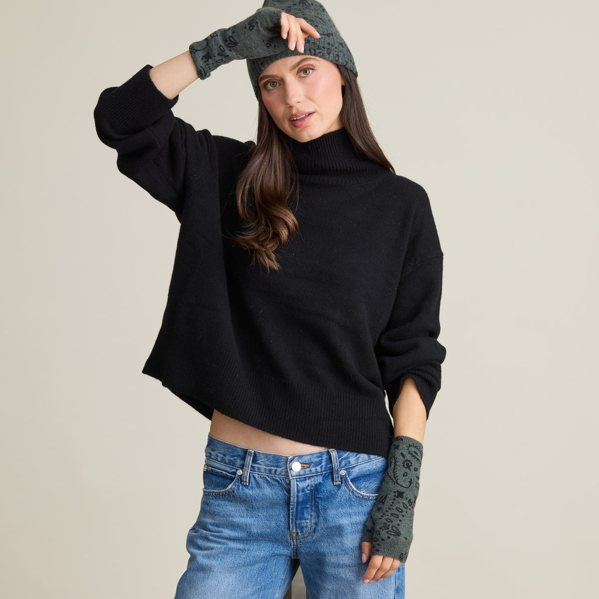 BANDANA FINGERLESS GLOVE
