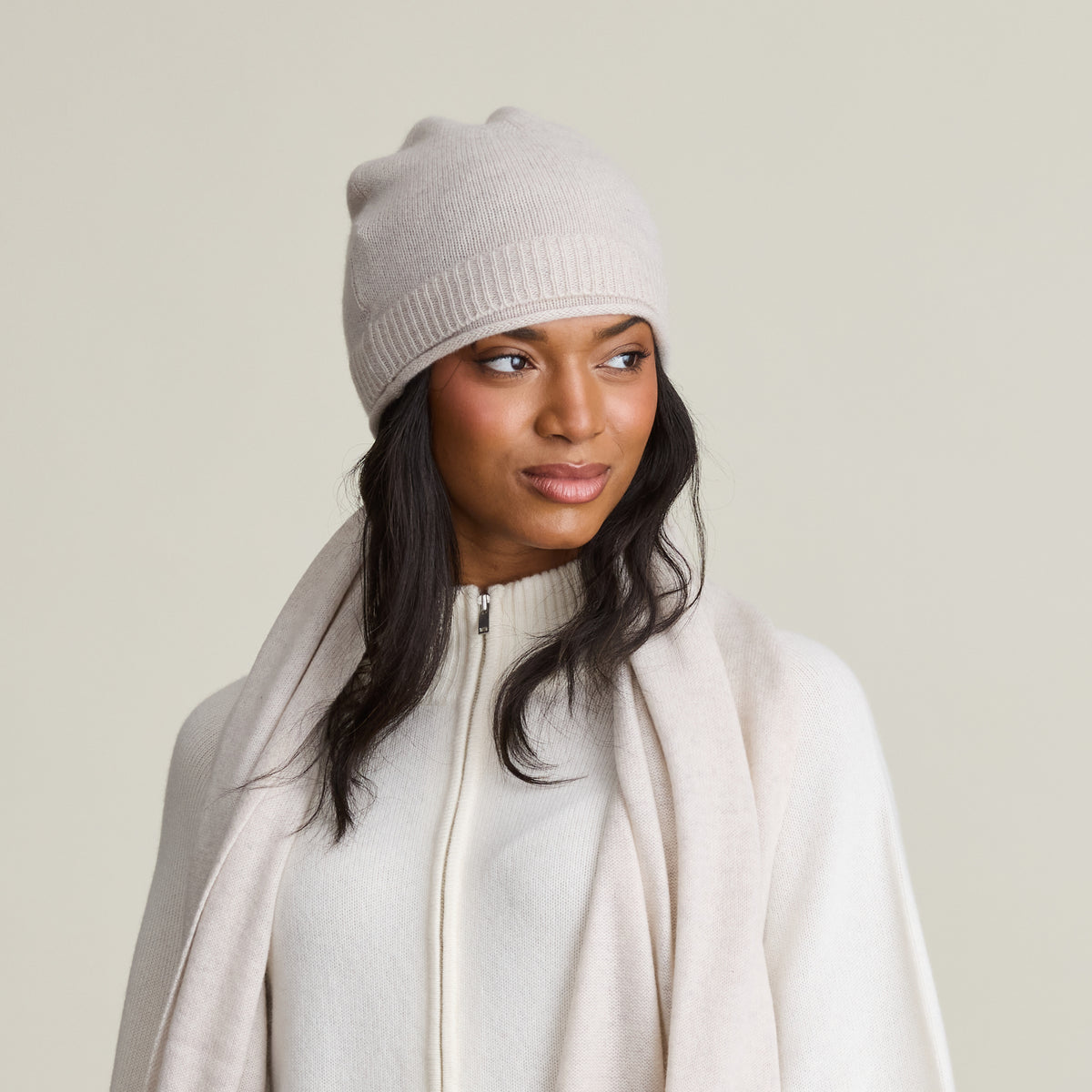SOLID LAYERED ROLLED EDGE HAT