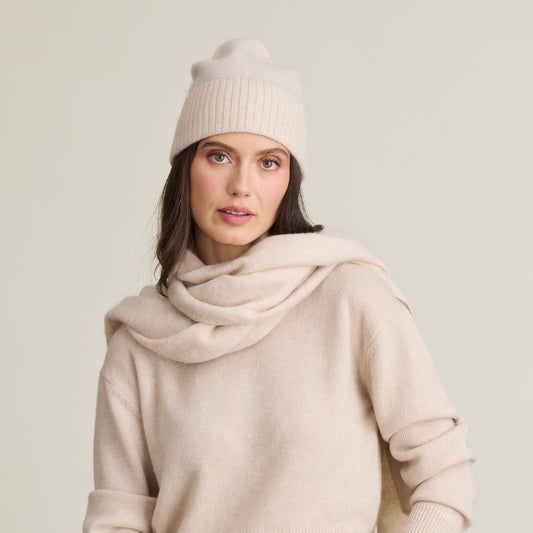 BRUSHED CUFFED HAT  