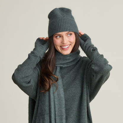 BRUSHED CUFFED HAT