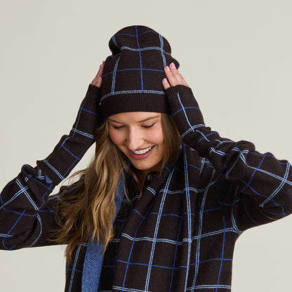PLAID HAT