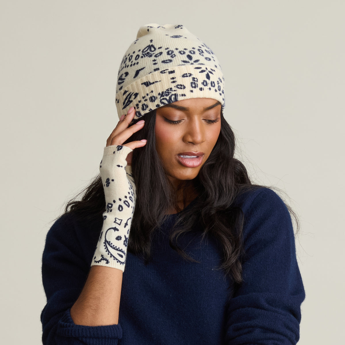 BANDANA CUFFED HAT