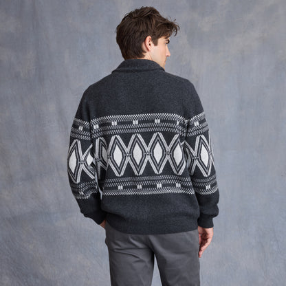 MEN'S FAIR ISLE SHAWL CARDIGAN