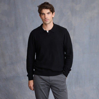 MEN'S JOHNNY COLLAR POLO