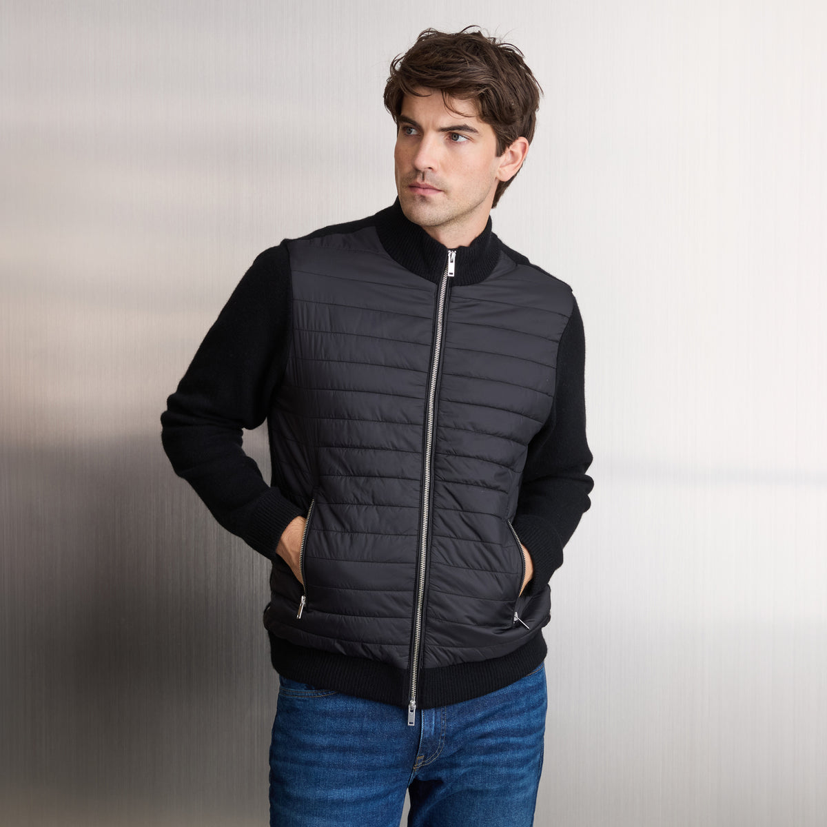 MEN'S QUILTED JACKET