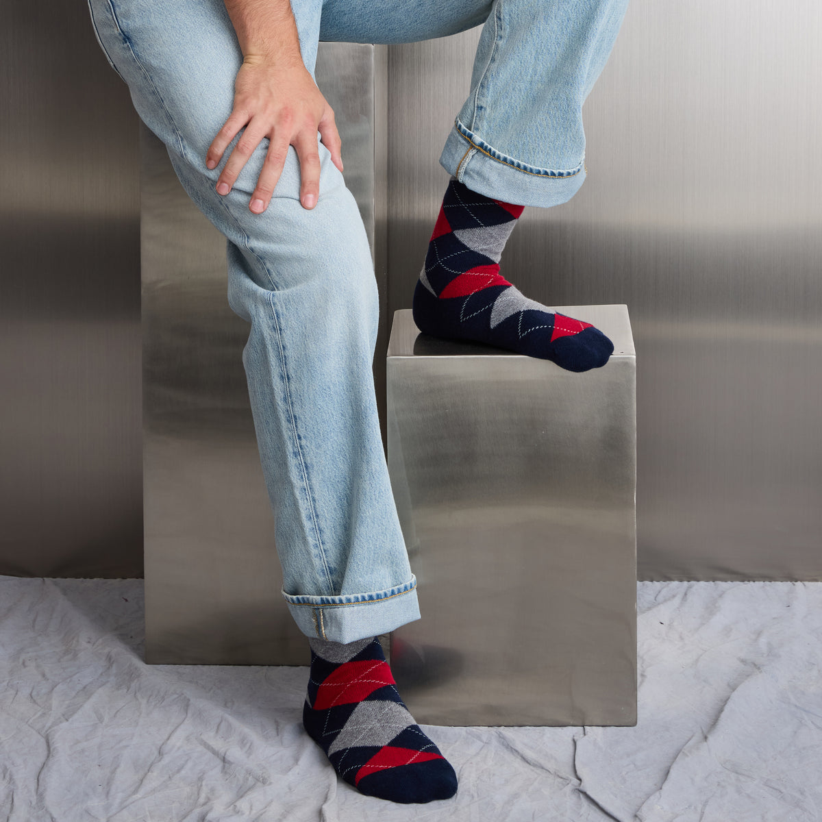 MEN'S ARGYLE SOCK
