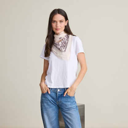 BANDANA PRINTED SCARF