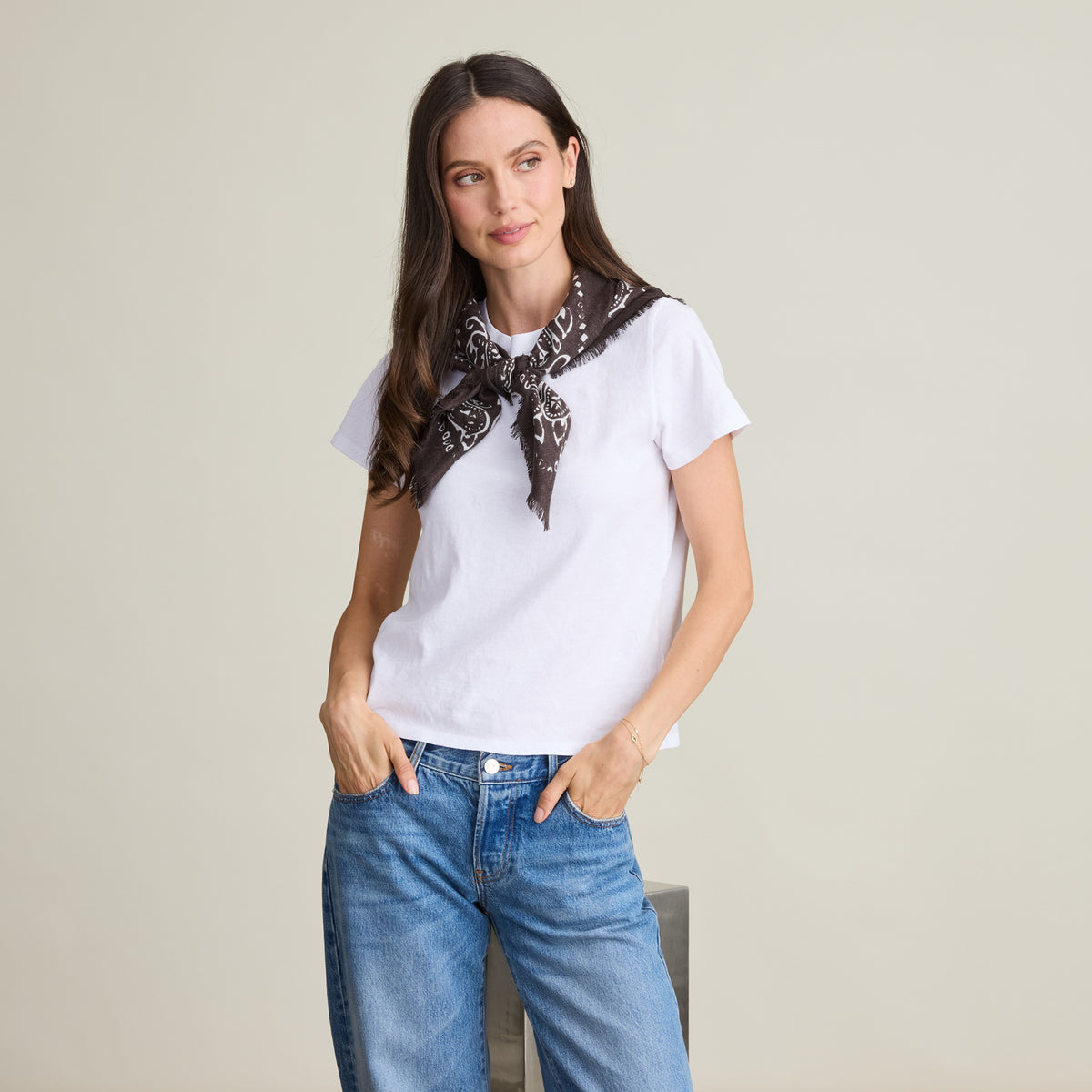 BANDANA PRINTED SCARF