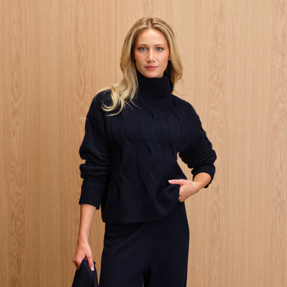 ASPEN CABLE TURTLENECK