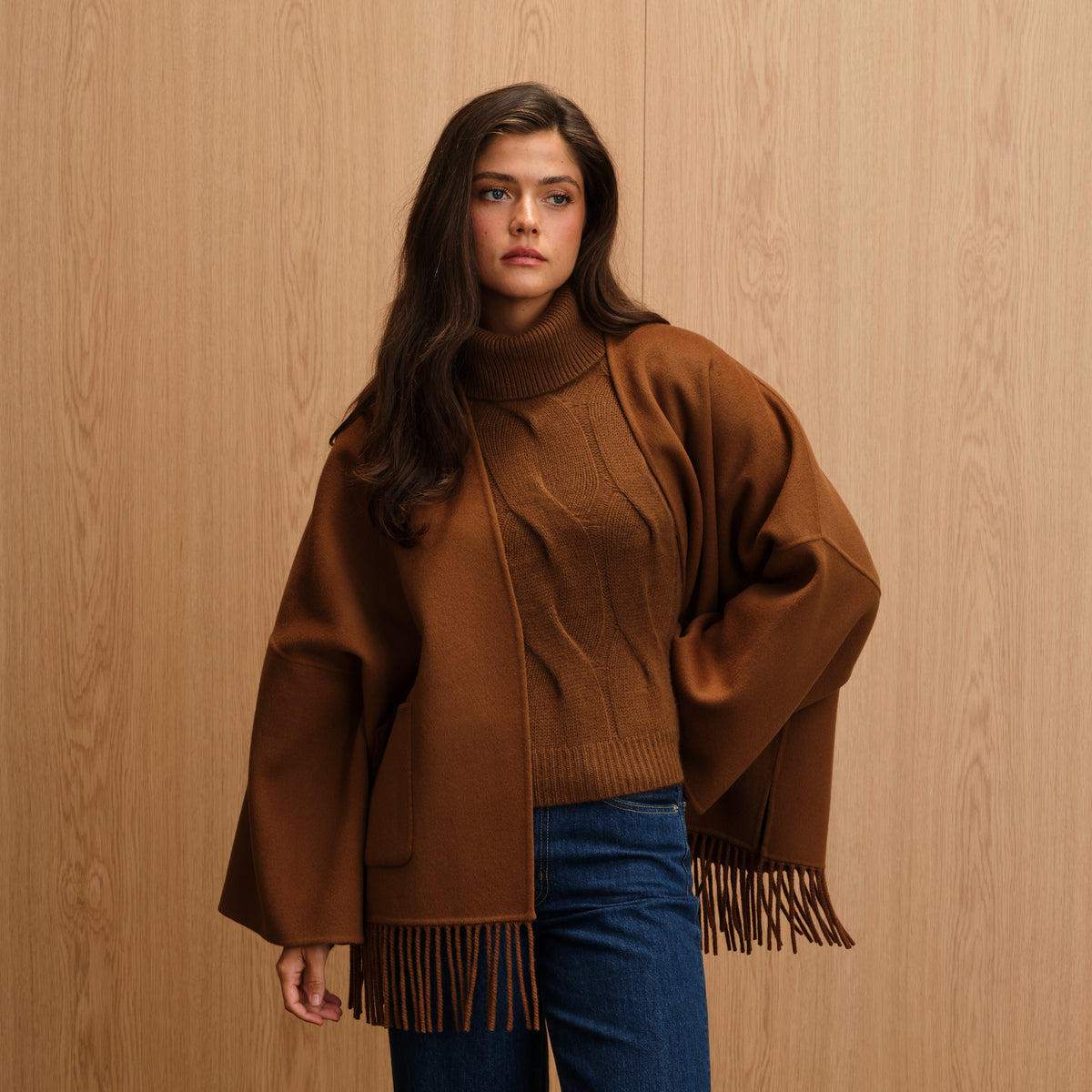ASPEN CABLE TURTLENECK