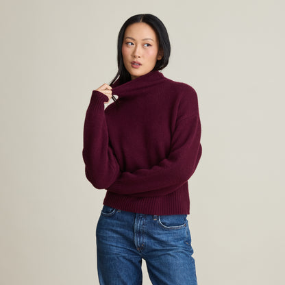 LUXE CROPPED MOCKNECK