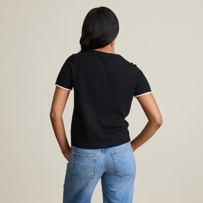 TIPPED RELAXED TEE