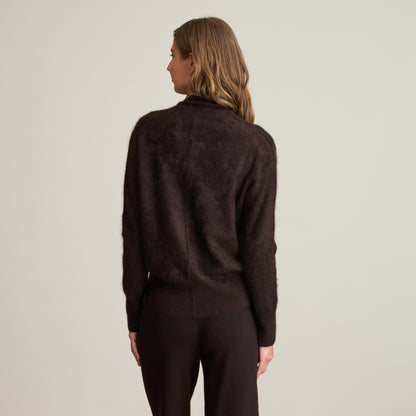 BRUSHED WRAP TOP