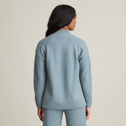 POINTELLE MOCKNECK TUNIC