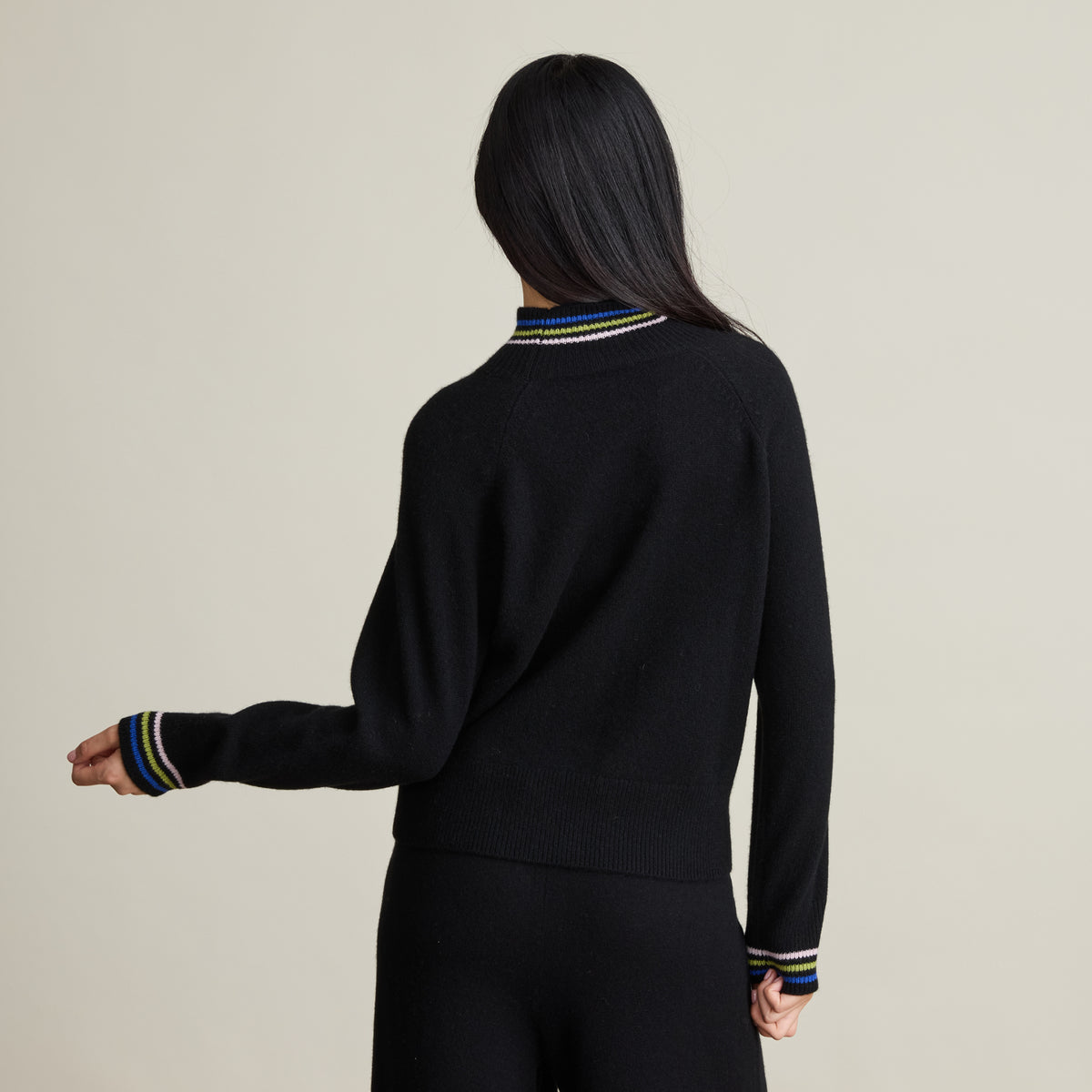 SKIER MOCKNECK