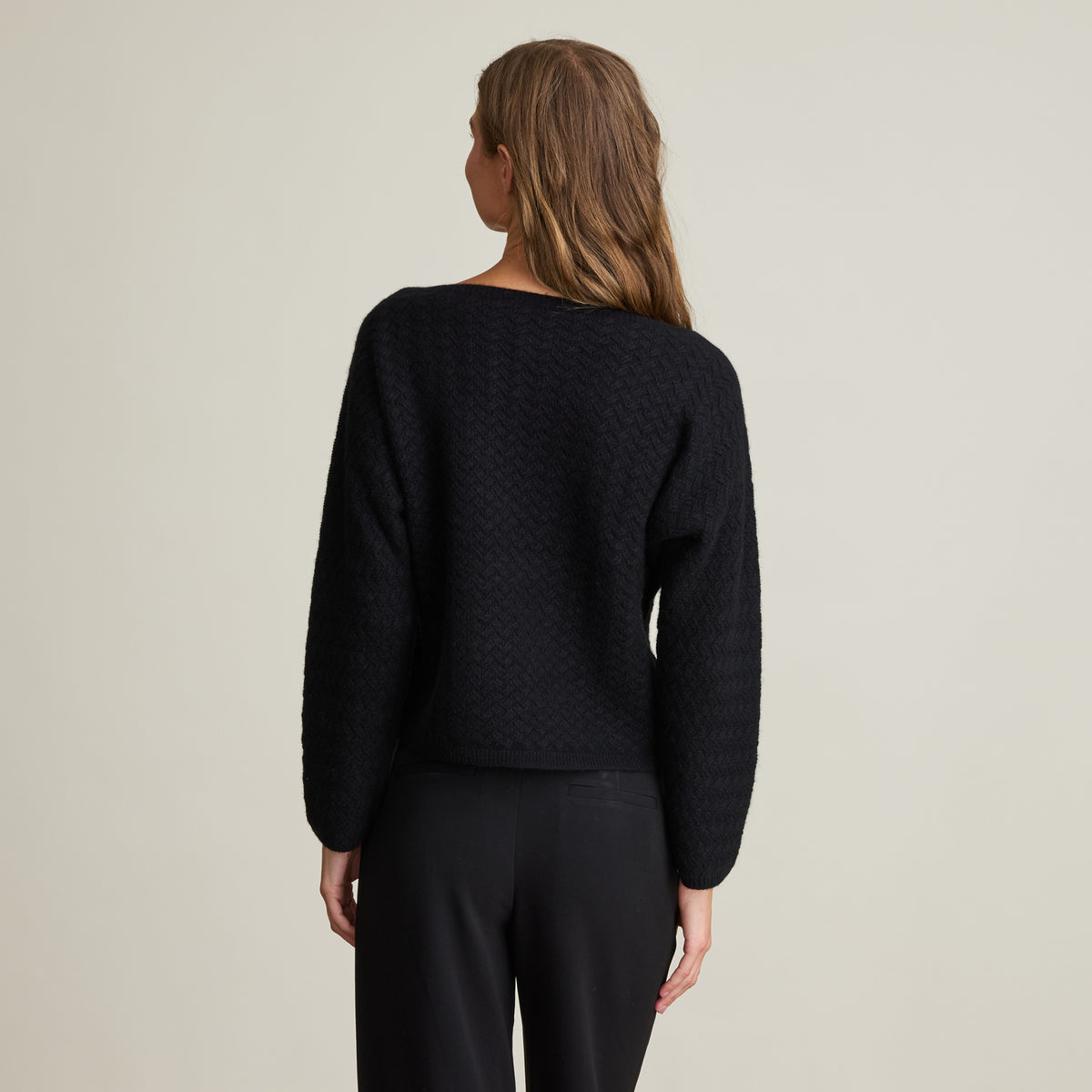 LUXE TEXTURED BOATNECK