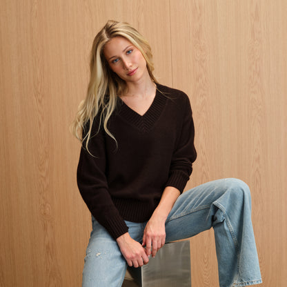 PERFECT LUXE V NECK