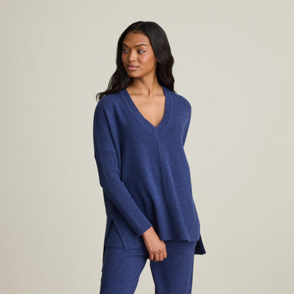 V NECK TUNIC