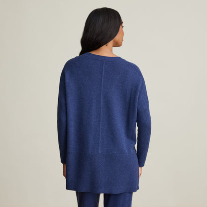 V NECK TUNIC