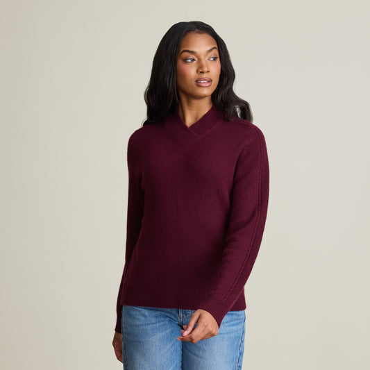 HIGH V NECK  