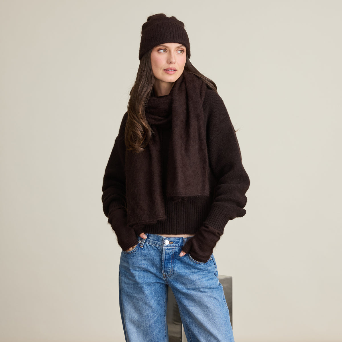 BRUSHED LIGHTWEIGHT SCARF
